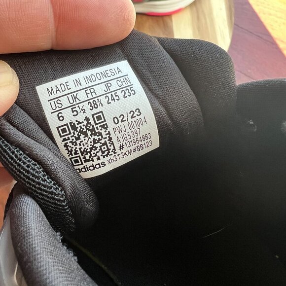 Adidas Ultrabounce Sport Big Kids' Running Shoes, Girl's, Size 6 Black IG5397 - Picture 6 of 10